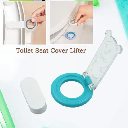 Toilet Seat Lifter (1 Pc): Sanitary Handle, Avoid Touching Seat ( default, Standard )