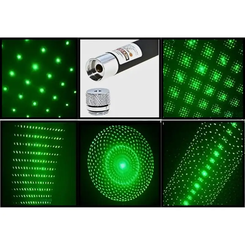 Powerful Green Laser Pointer Pen Long Range Adjustable Laser Light for Presentation Camping and Stargazing ( default, OS )