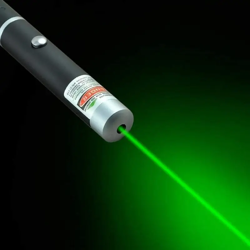 Powerful Green Laser Pointer Pen Long Range Adjustable Laser Light for Presentation Camping and Stargazing ( default, OS )