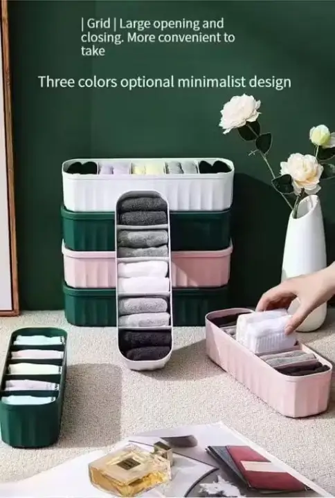 Socks & Underwear Drawer Organizer Pack of 4 – ( default, OS )