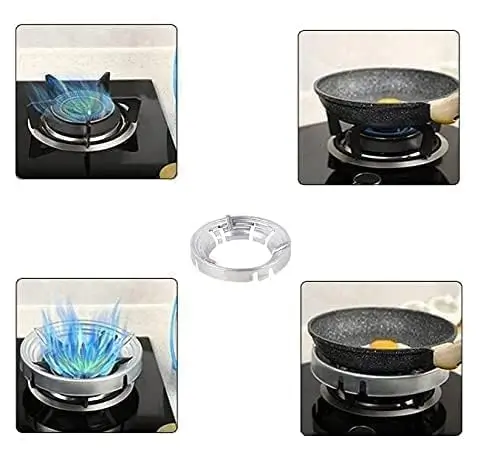 Gas Saver Burner Stand Gas Chula Burner Gas Saver Stand Jali Ring ( default, Standard )