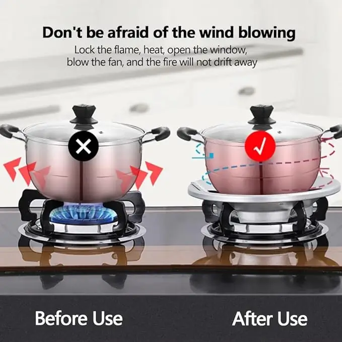 Gas Saver Burner Stand Gas Chula Burner Gas Saver Stand Jali Ring ( default, Standard )