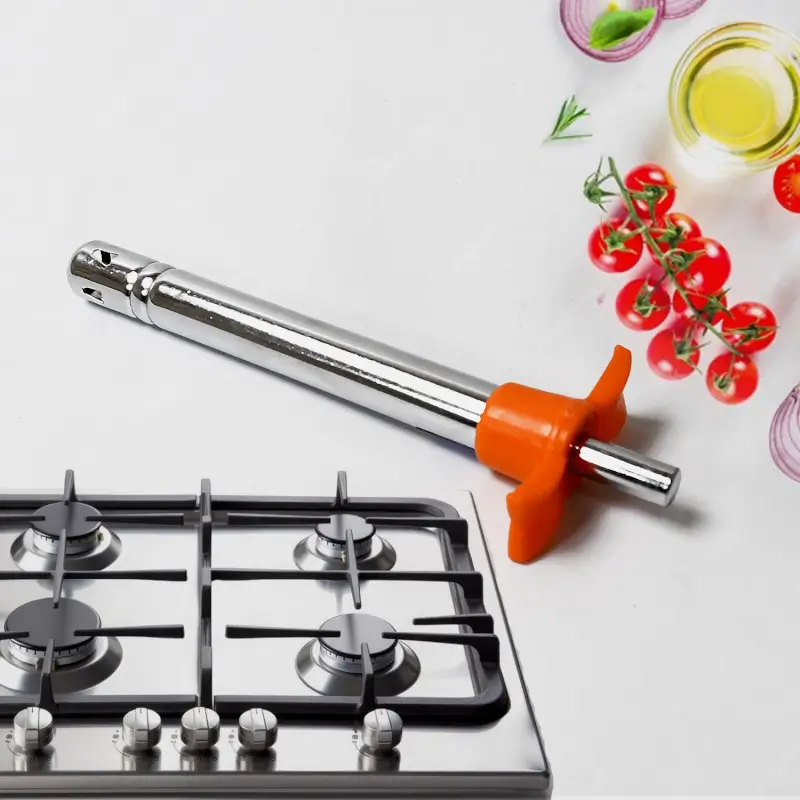 2-in-1 Kitchen Combo Set Stainless Steel Gas Lighter & Vegetable Peeler (2 Pc Set) ( default, Standard ).