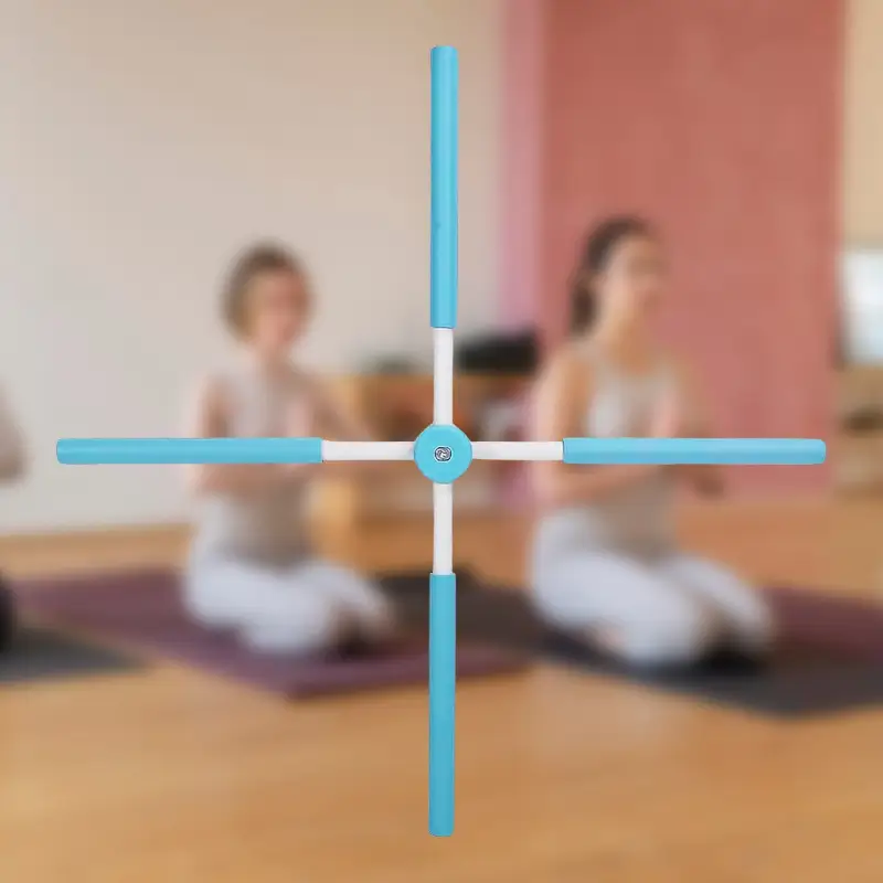 Posture Stretching Stick, Yoga Sticks Humpback Correction Open Shoulder Adjustable for Posture, Pain Relief Rotating Yoga Stick Retractable Dance Studio (1 Pc) ( default, Standard ).